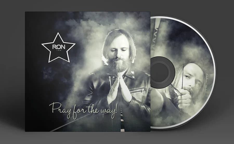 RONS CD cover packaging design