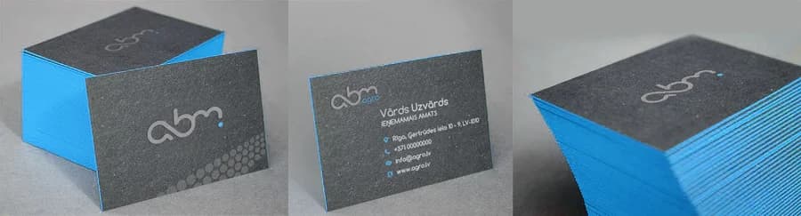 Custom business card design