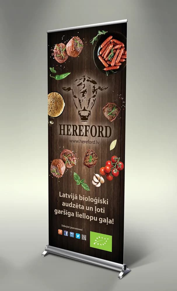 Oniks Designs roll-up banner design