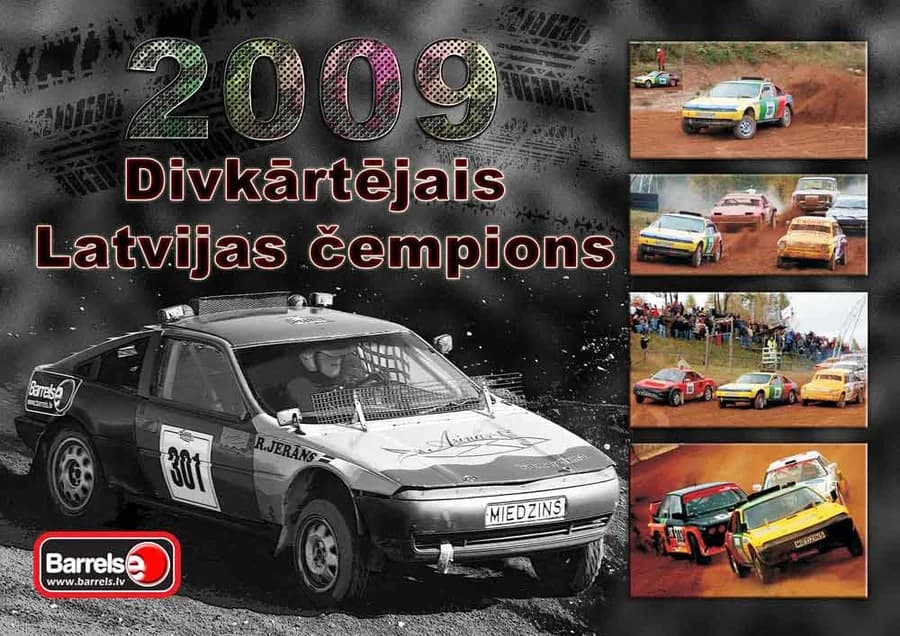 Rally event poster design