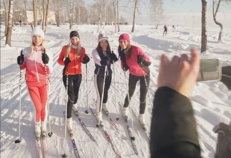Rīgas ziemas un atpūtas parku reklāmas video