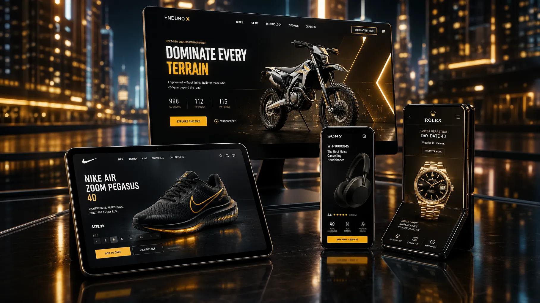 Interactive Website Development
