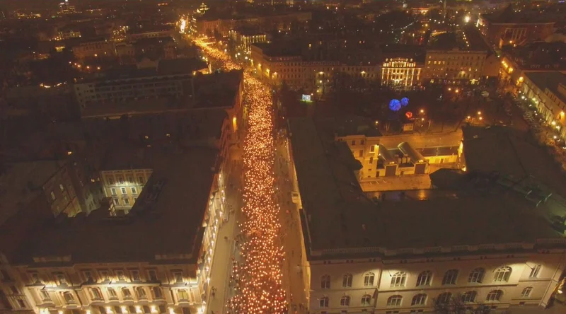 Torchlight procession, 18 November 2016