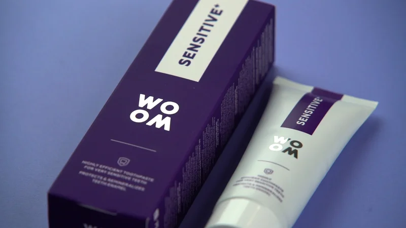 Woom Sensitive+ toothpaste product video