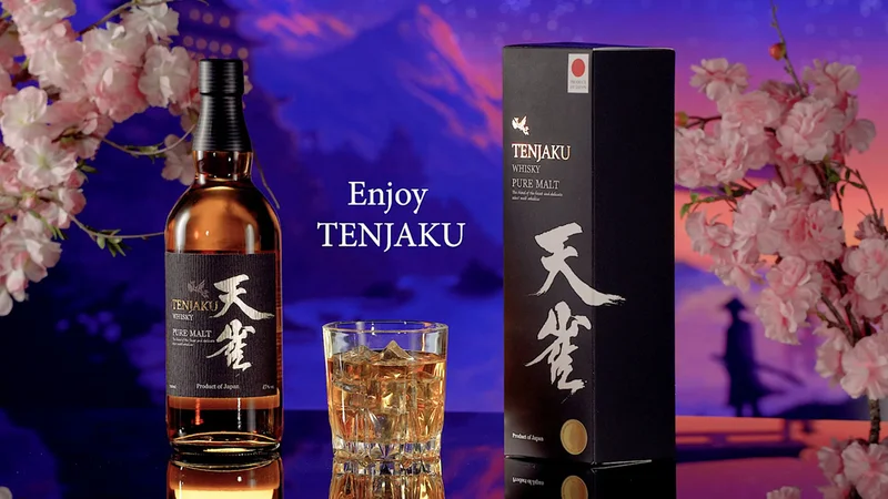 Tenjaku whiskey advertising video