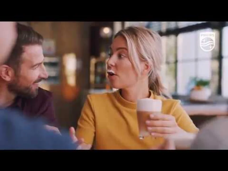 Philips SteamGoPlus LatteGO 30-second ad, Russian version